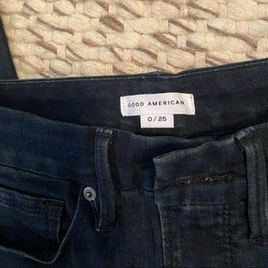 Never worn Good American jeans